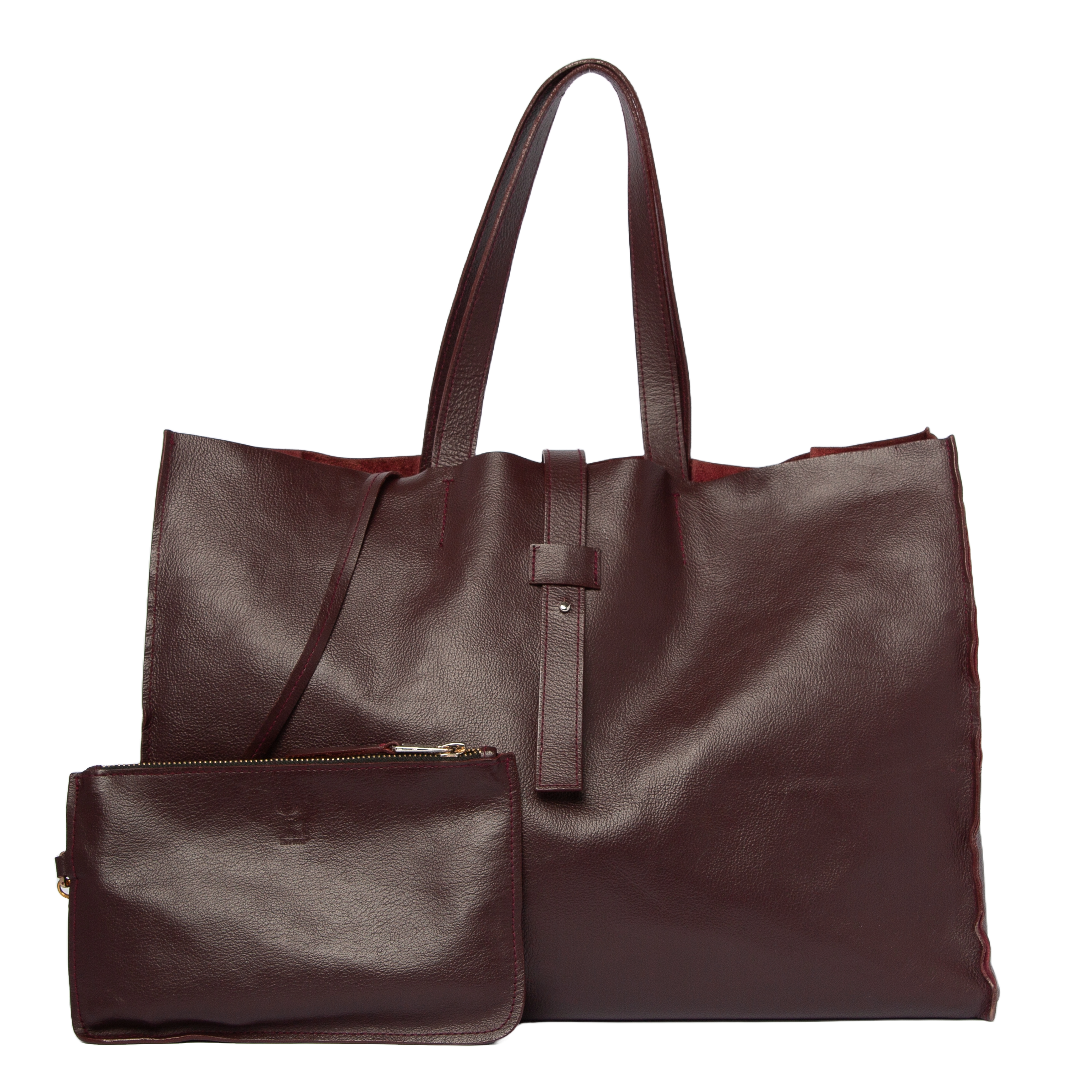 CARRY ALL LEATHER TOTE